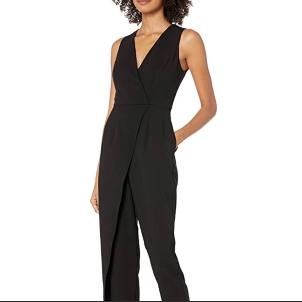 Black BCBG Women’s Vest Jumpsuit